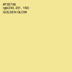 #F3E796 - Golden Glow Color Image